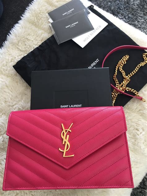 ysl envelope wallet pink|ysl wallet nordstrom.